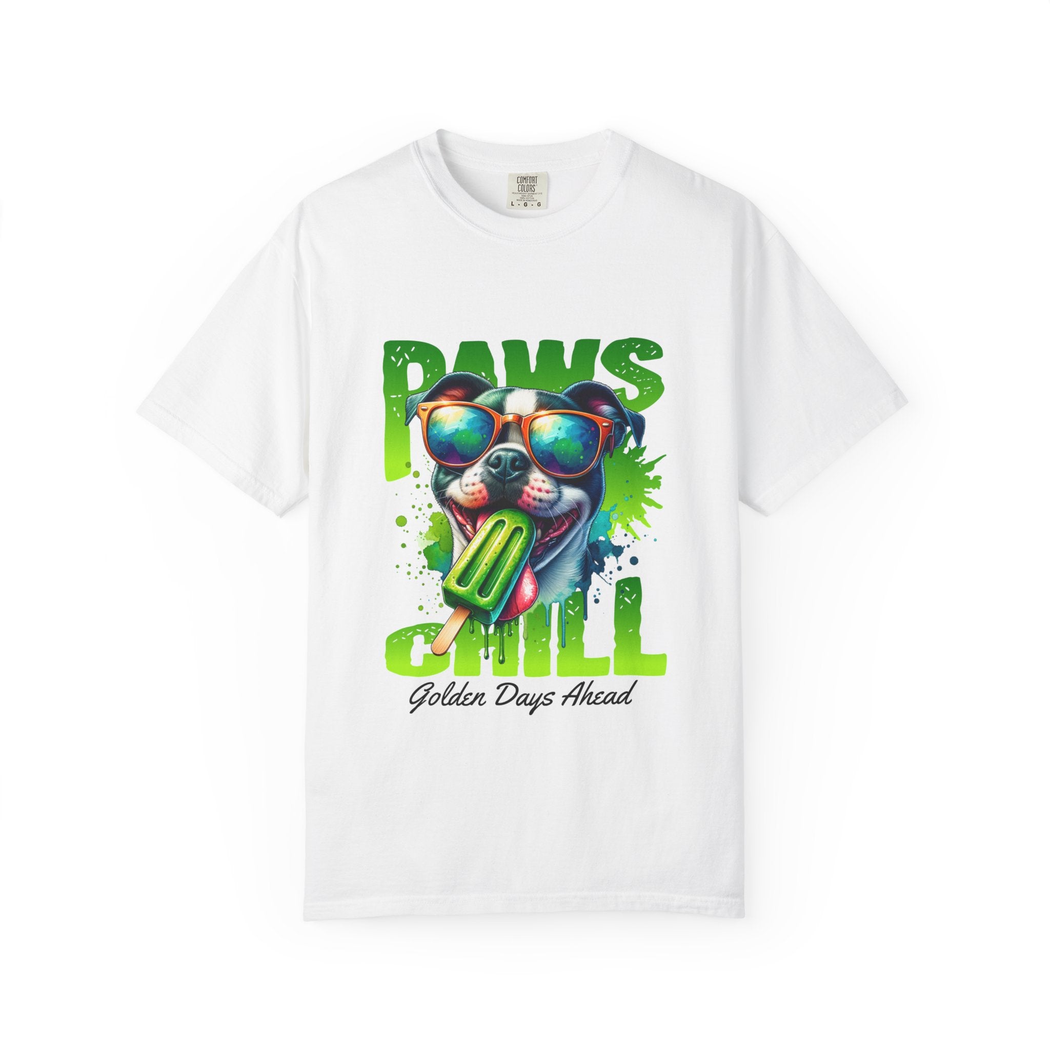 Paws Chill Summer T-Shirt – Comfort Colors 1717