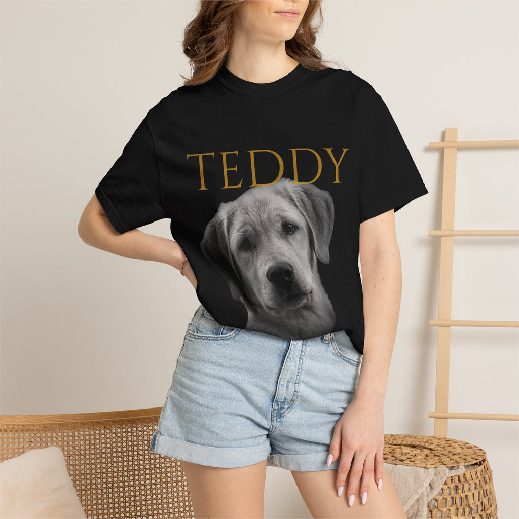 Pet Memorial T-Shirt — "Teddy: Forever My Best Friend"
