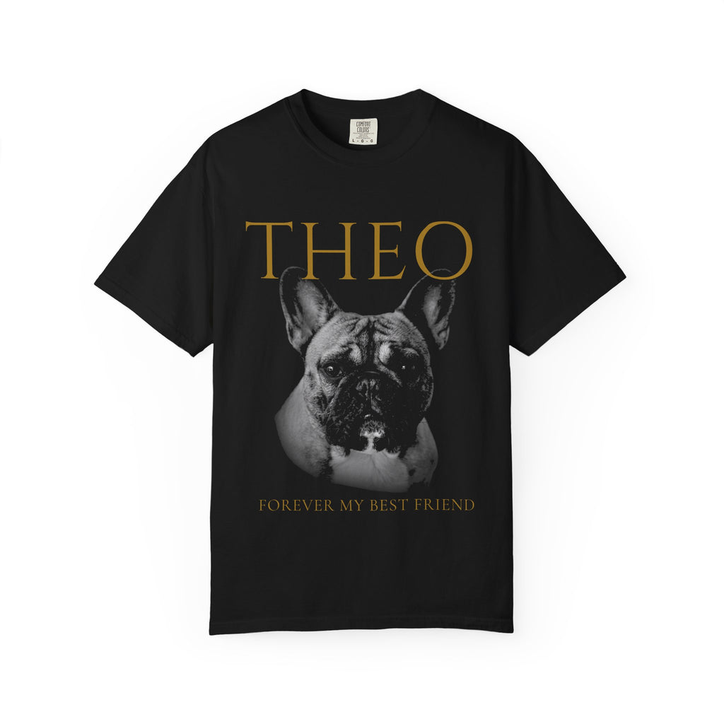 Dog Memorial T-Shirt — "Theo: Forever My Best Friend"