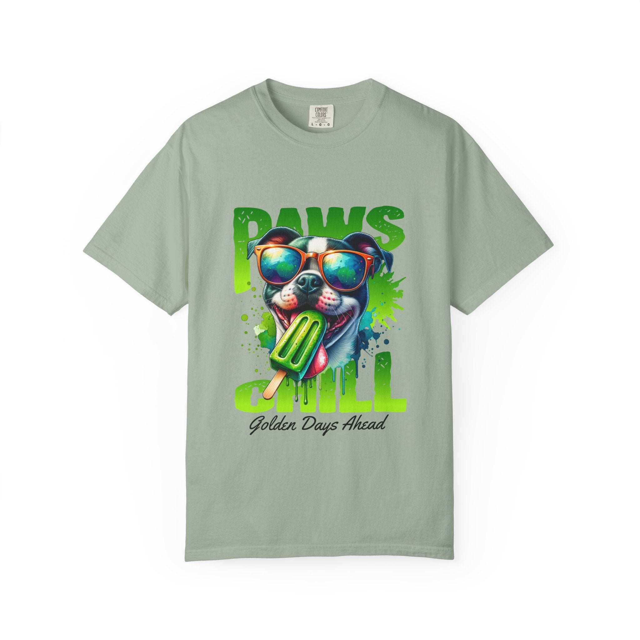 Paws Chill Summer T-Shirt – Comfort Colors 1717