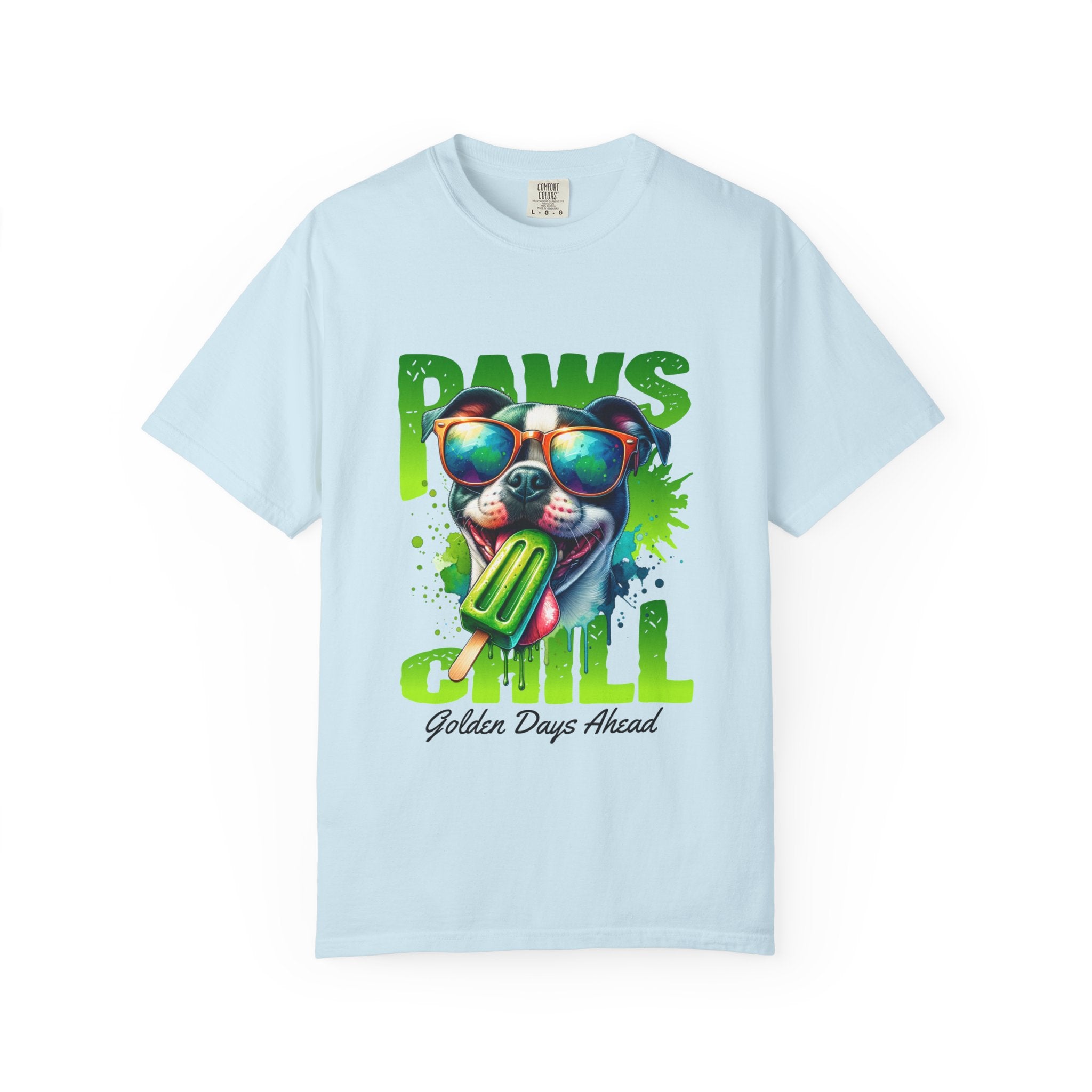 Paws Chill Summer T-Shirt – Comfort Colors 1717