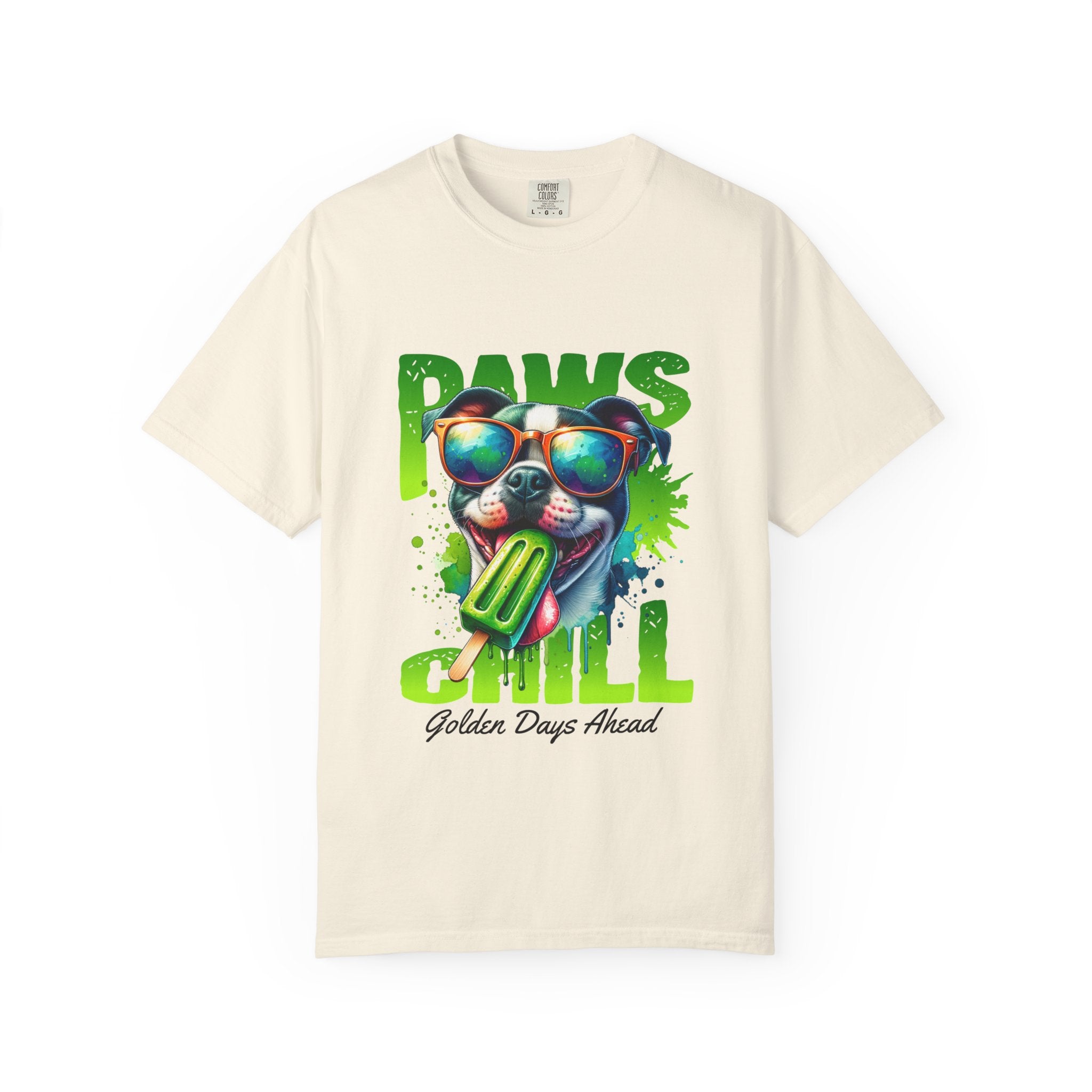 Paws Chill Summer T-Shirt – Comfort Colors 1717