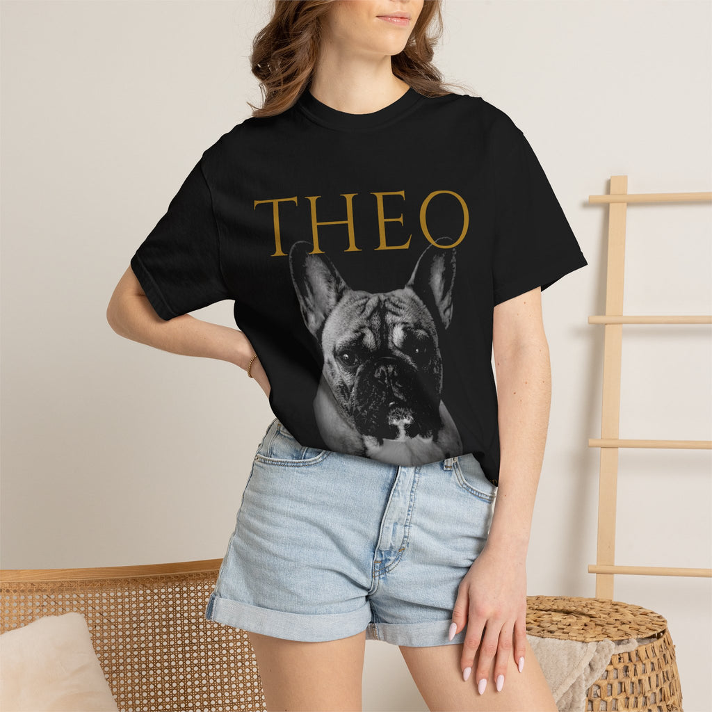 Dog Memorial T-Shirt — "Theo: Forever My Best Friend"