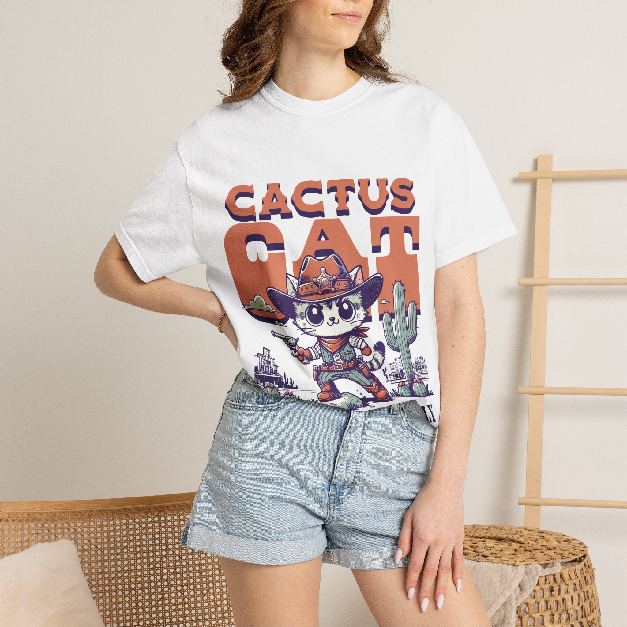 Cactus Cat Tee